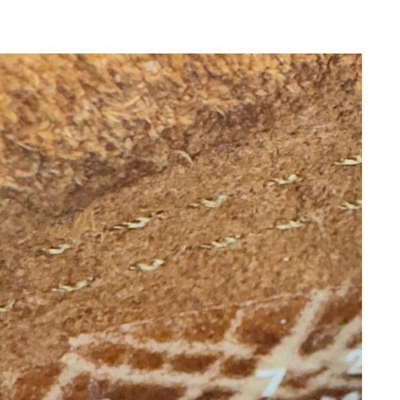 Minnetonka Venice Brown Fringe Boho Southwestern Moccasin Boots Women's Size 7 - Picture 9 of 9